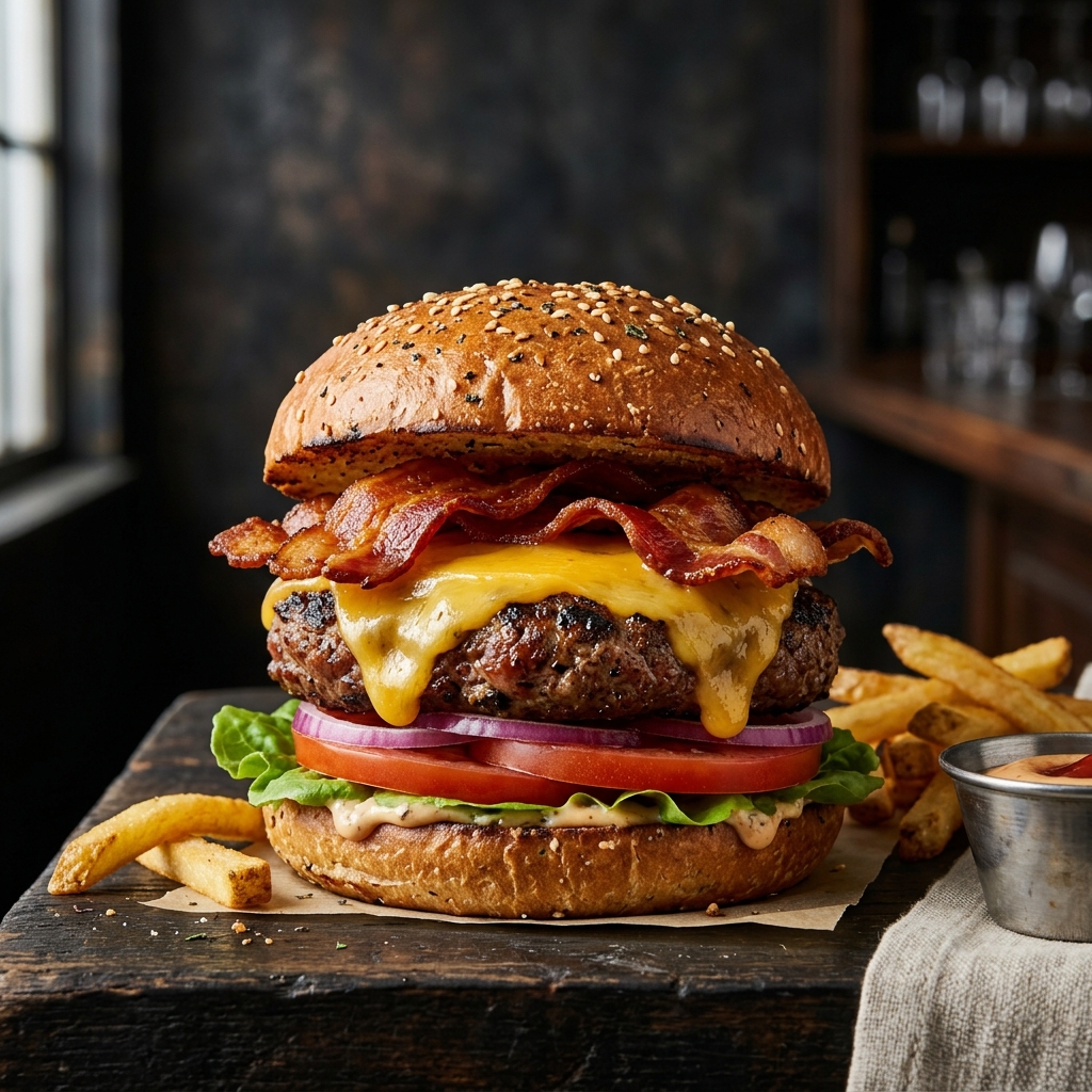 Burger Boeuf Bacon